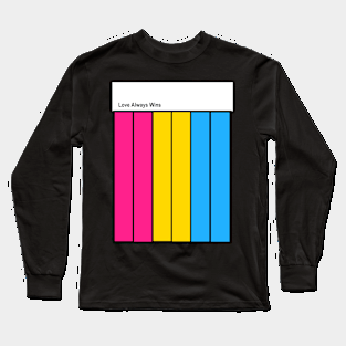 Pansexual - Love always wins Long Sleeve T-Shirt